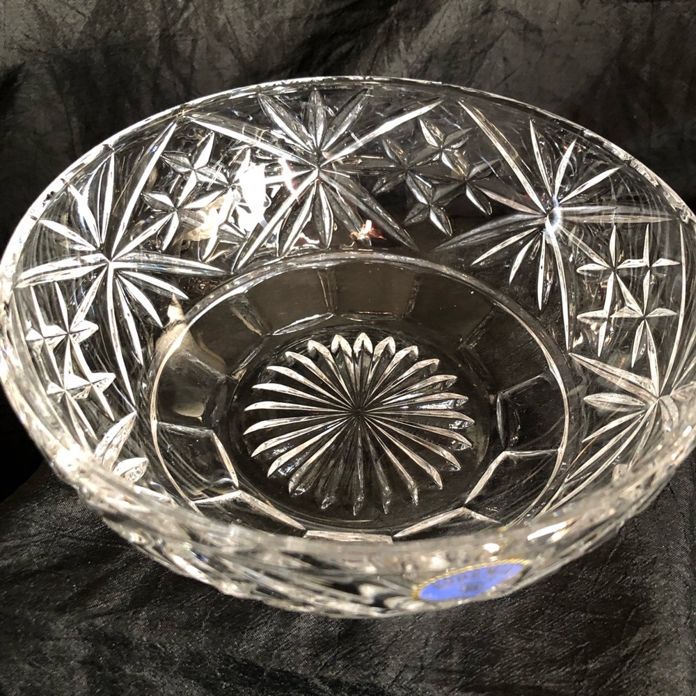 Bohemia Czech Republic Lead Crystal 6” Bowl